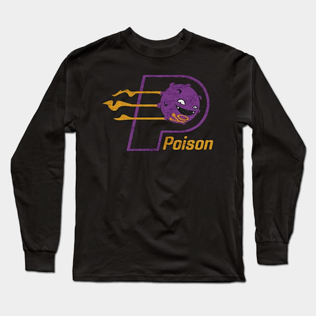 Poison purple Long Sleeve T-Shirt by MustGoon